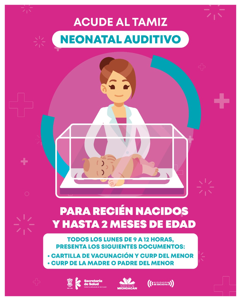 Salud Prueba De Tamiz Neonatal Auditivo Los Lunes En El Hospital Infantil