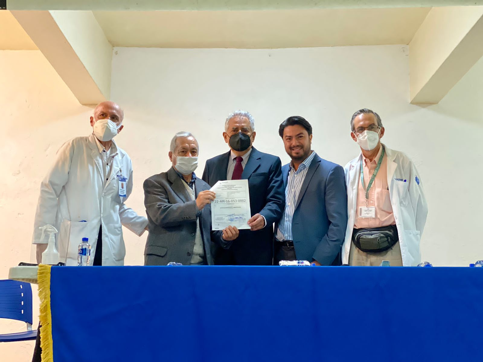 SALUD Entrega Coepris licencia sanitaria al Hospital de Nuestra Señora de la Salud