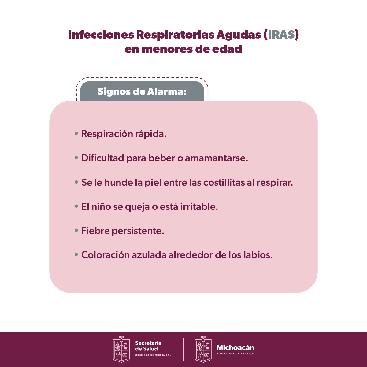 Salud Evita Infecciones Respiratorias Agudas Sigue Las Medidas