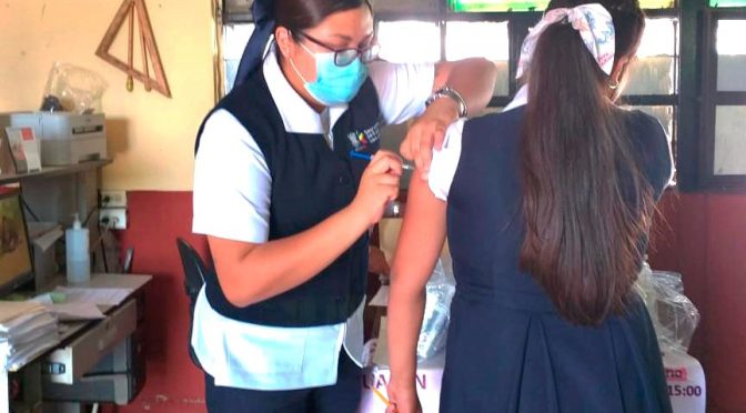 HPV Vaccination Campaign for Girls and Adolescents in Uruapan Health Center